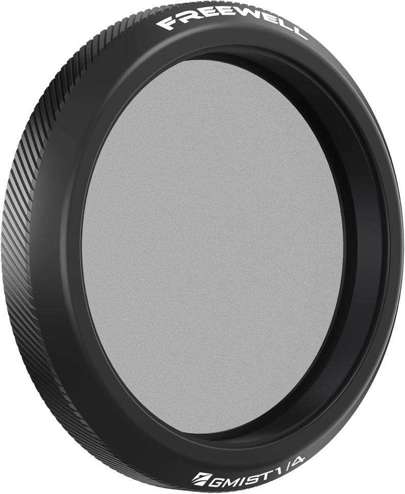 Black Glow Mist 1/4 Filter for Osmo Action 5 Pro/Action 4/Action 3 – Cinematic Diffusion Effect
